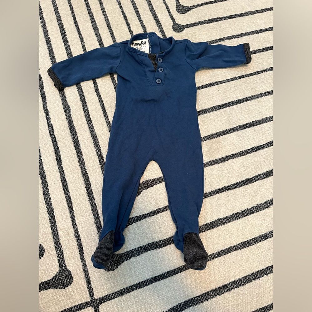 Hanna Kay blue onesie 6 months